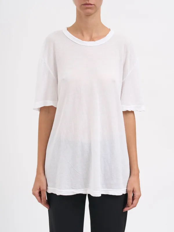 OVERSIZED CREW NECK T-SHIRT sold by Lord & Taylor