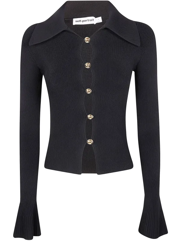 BUTTON DOWN KNIT TOP sold by Lord & Taylor