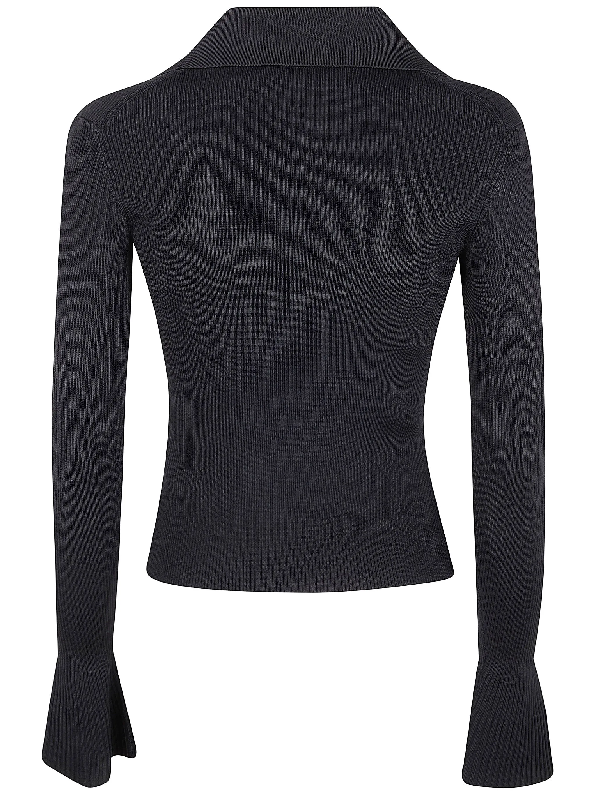 BUTTON DOWN KNIT TOP sold by Lord & Taylor product image thumbnail 2