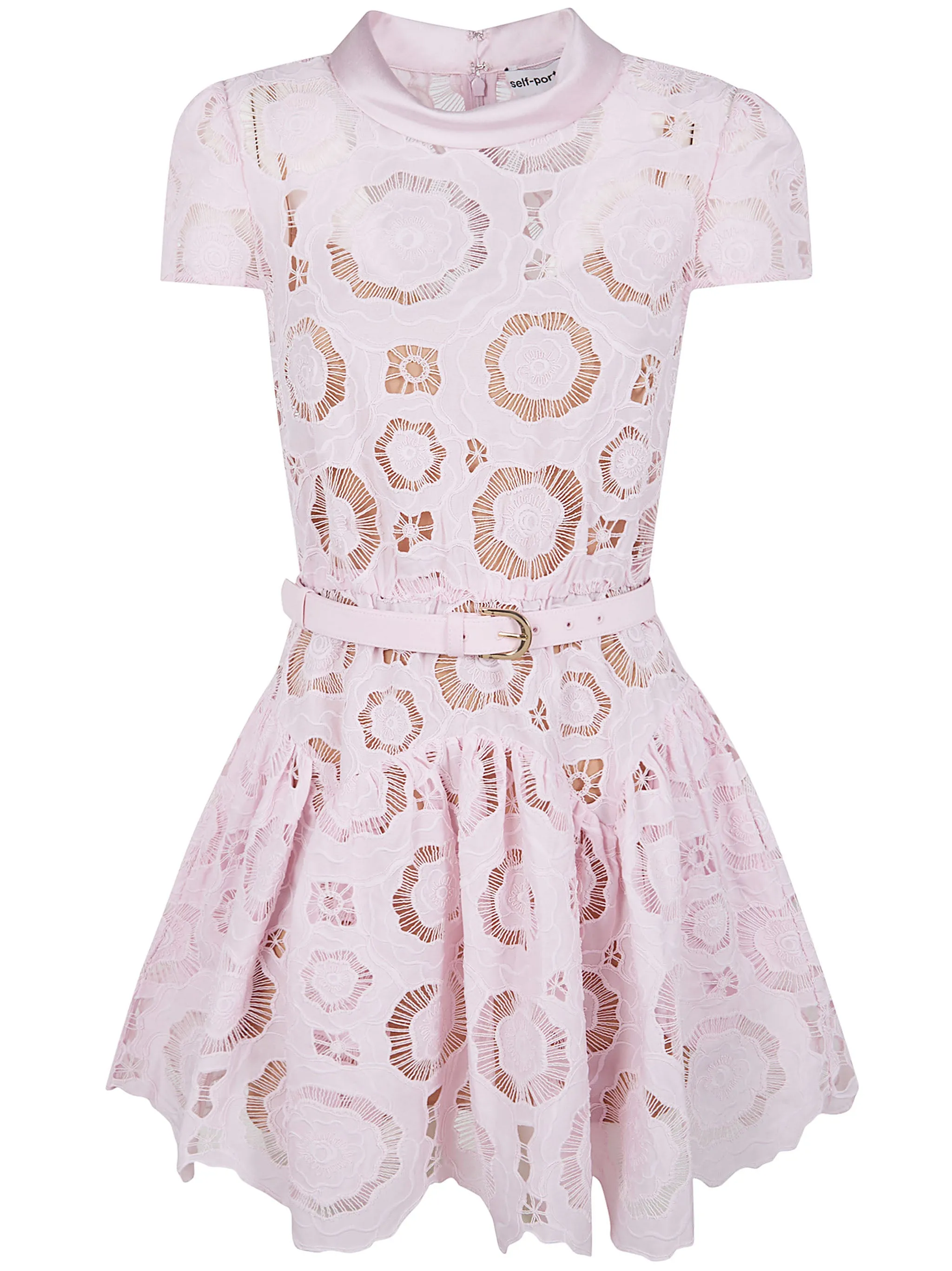 FLORAL LACE MINI DRESS sold by Lord & Taylor