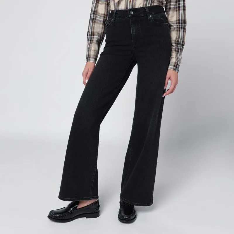 BLACK LE SLIM PALAZZO TROUSERS sold by Lord & Taylor