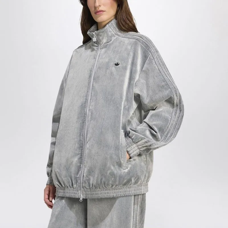 OVERSIZED TRACK JACKET GREY sold by Lord & Taylor