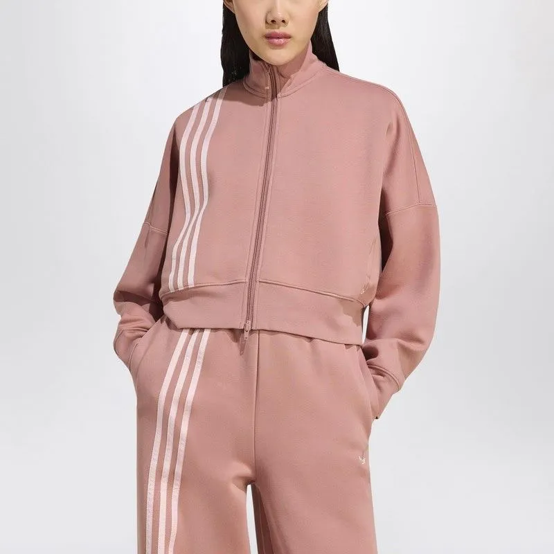 OFF PLACED 3STRIPES ZIP SWEATSHIRT PINK sold by Lord & Taylor