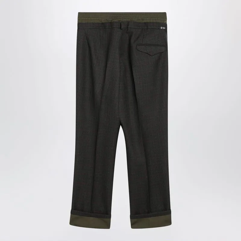 FORESTGREEN TROUSERS WITH DOUBLE WAISTBAND sold by Lord & Taylor product image thumbnail 2