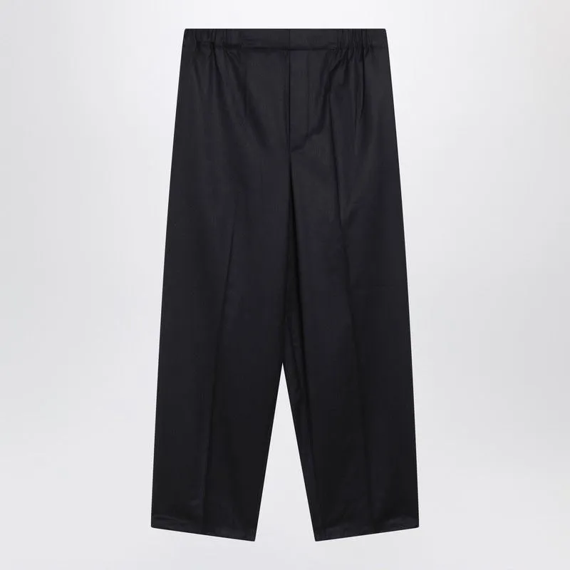 NAVY BLUE WOOL TROUSERS sold by Lord & Taylor