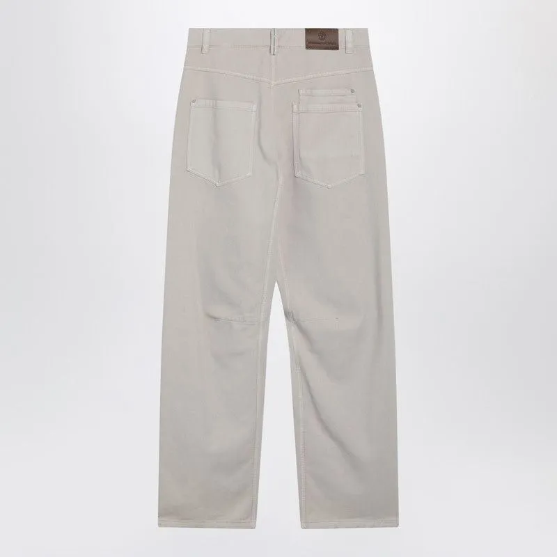 BEIGE COTTON TROUSERS sold by Lord & Taylor product image thumbnail 2
