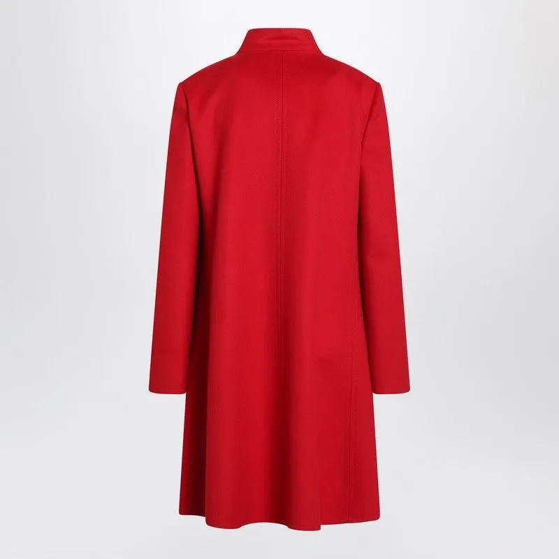 RED WOOL AND CASHMERE COAT sold by Lord & Taylor product image thumbnail 2