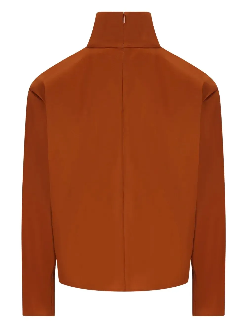 CARAMEL SILKBLEND BLOUSE sold by Lord & Taylor product image thumbnail 2