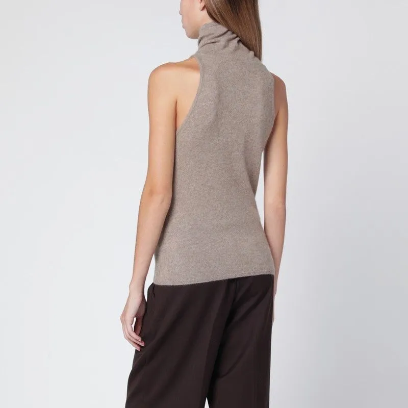 VIDA TOP IN BEIGE ORGANIC CASHMERE sold by Lord & Taylor product image thumbnail 2