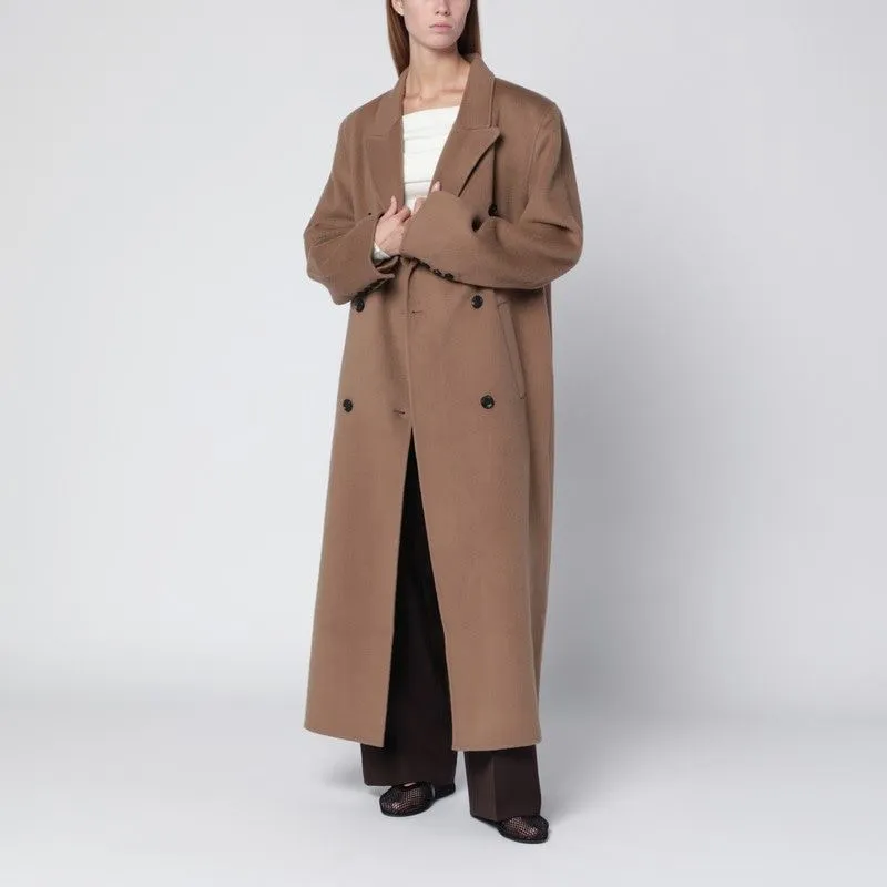 DEJA COAT IN LIGHT BROWN WOOL sold by Lord & Taylor