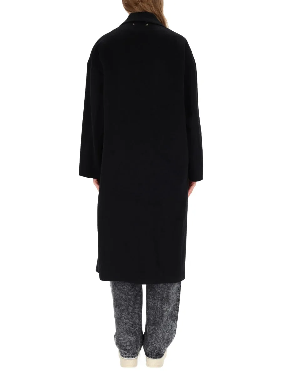 BLACK SINGLE-BREASTED WOOL COAT sold by Lord & Taylor product image thumbnail 3