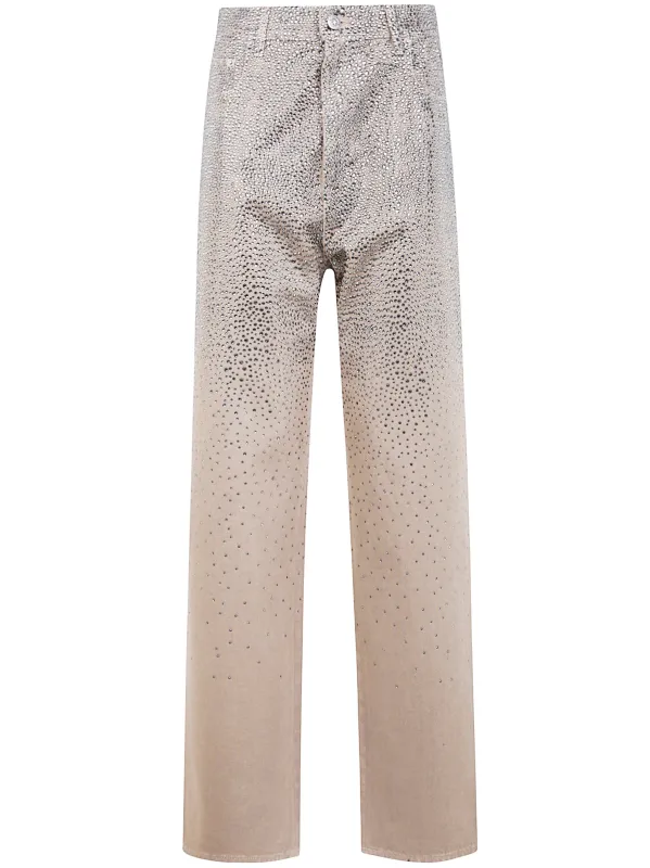 PALE KHAKI CRYSTAL TROUSERS sold by Lord & Taylor