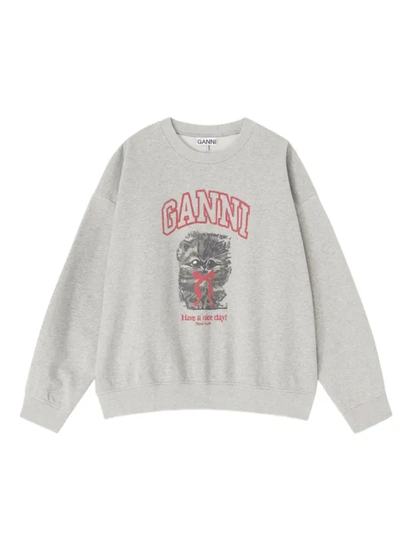 MARGOT KITTY ORGANIC COTTON SWEATSHIRT sold by Lord & Taylor