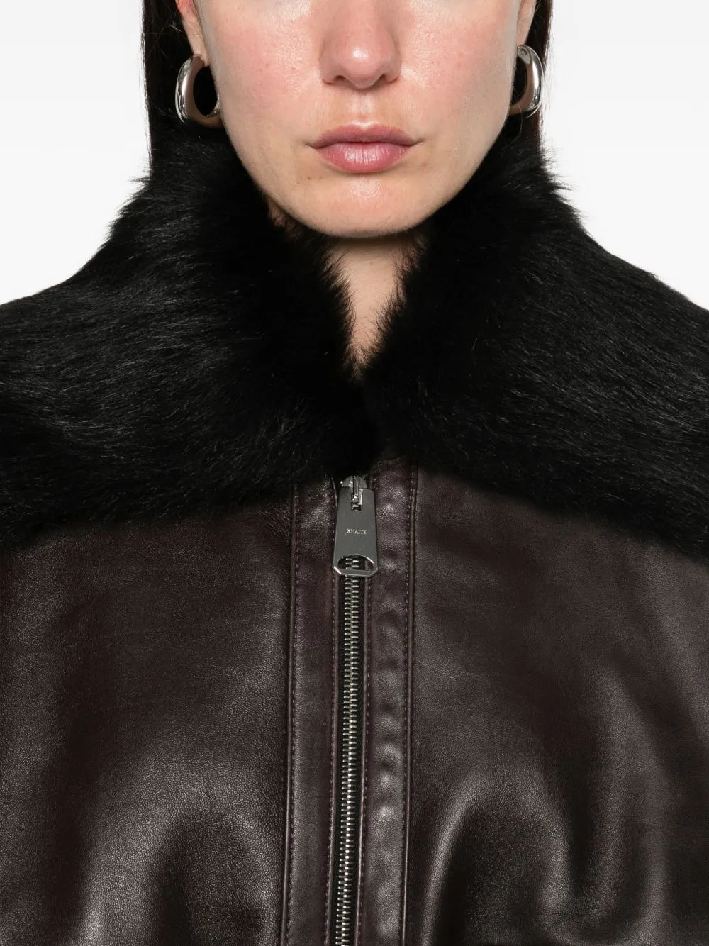 "DAEMON" LEATHER JACKET sold by Lord & Taylor product image thumbnail 5