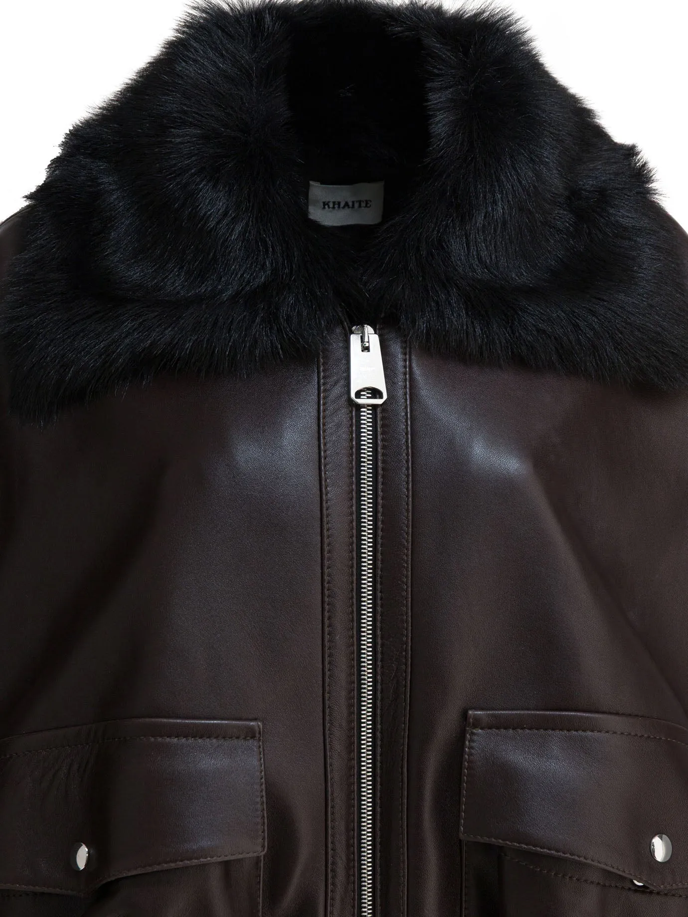 "DAEMON" LEATHER JACKET sold by Lord & Taylor product image thumbnail 3