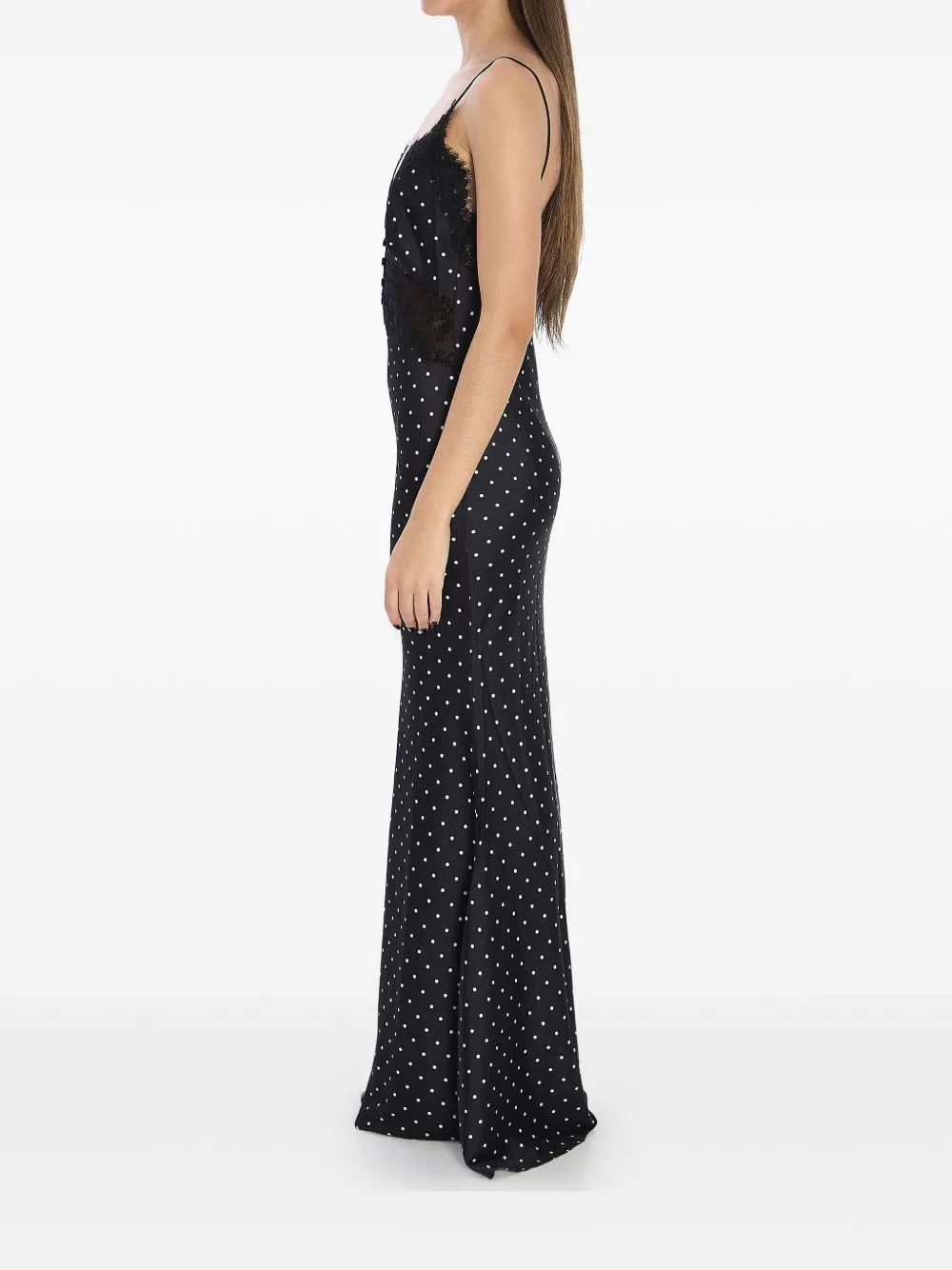 POLKA DOT LONG DRESS sold by Lord & Taylor product image thumbnail 2