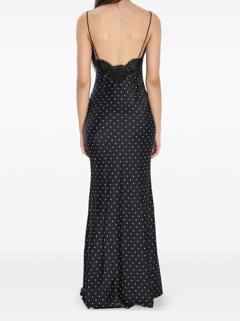 POLKA DOT LONG DRESS sold by Lord & Taylor product image thumbnail 3