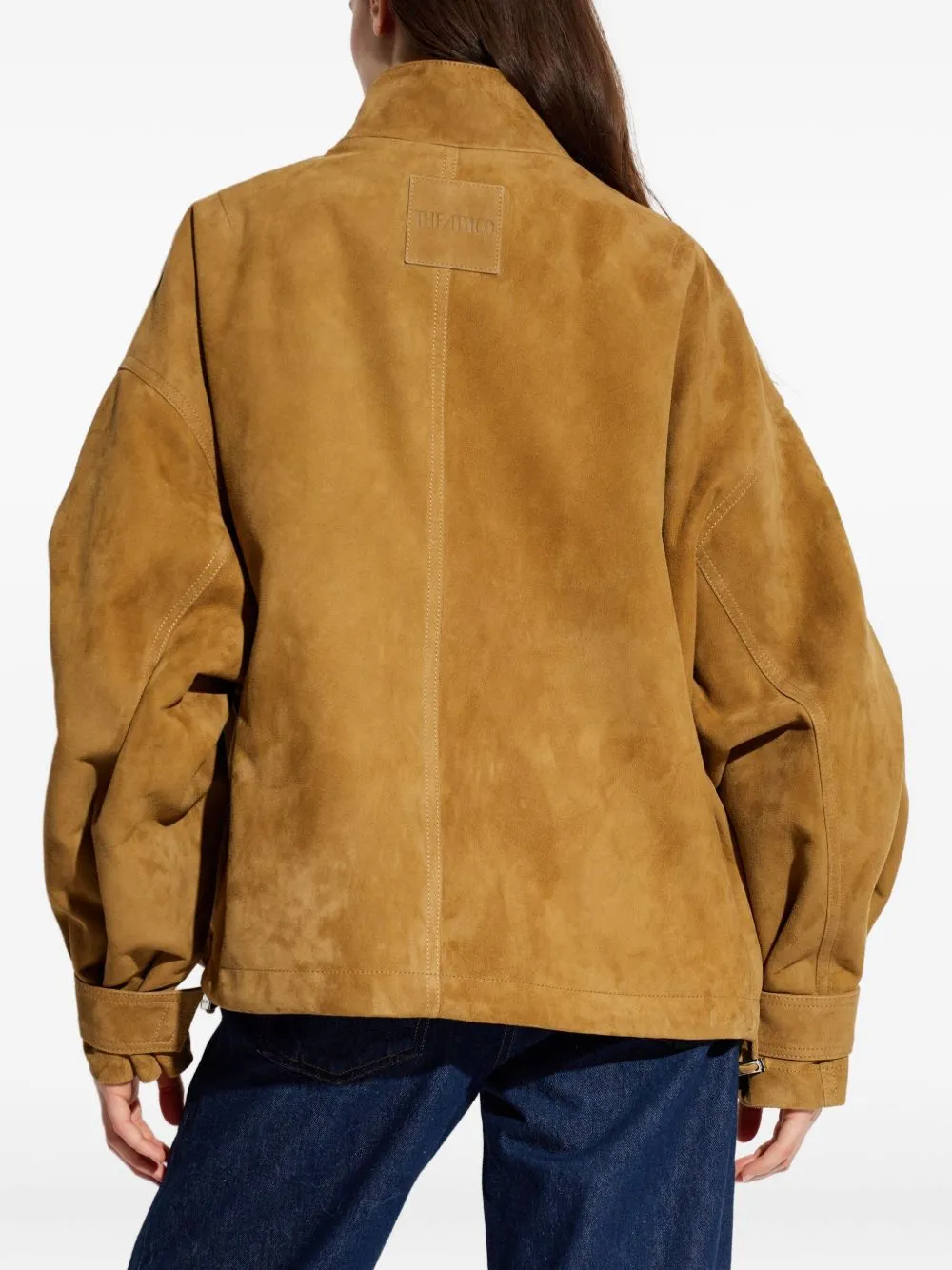 SUEDE LEATHER BOMBER JACKET sold by Lord & Taylor product image thumbnail 4