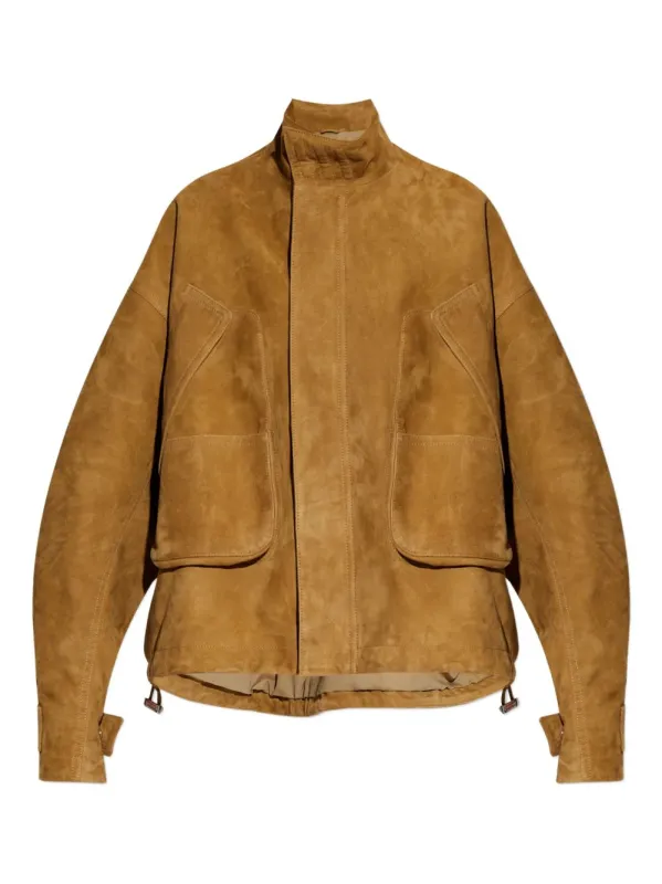 SUEDE LEATHER BOMBER JACKET sold by Lord & Taylor