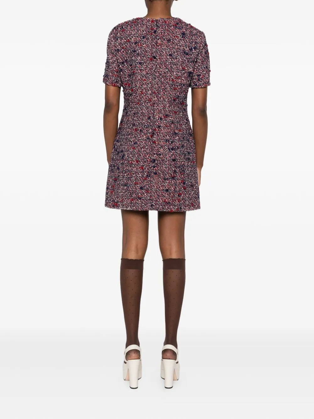 GUCCI TWEED SHORT SLEEVE MINI DRESS sold by Lord & Taylor product image thumbnail 5