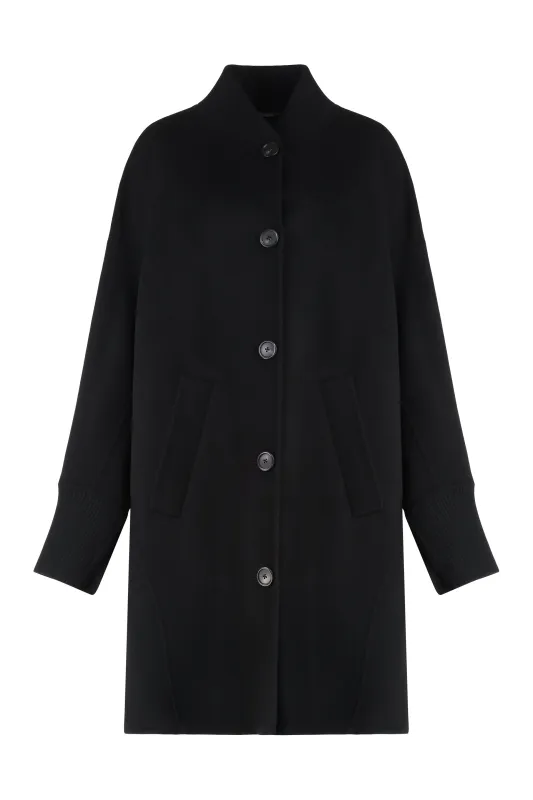 Double Fabric Cocoon Coat sold by Lord & Taylor