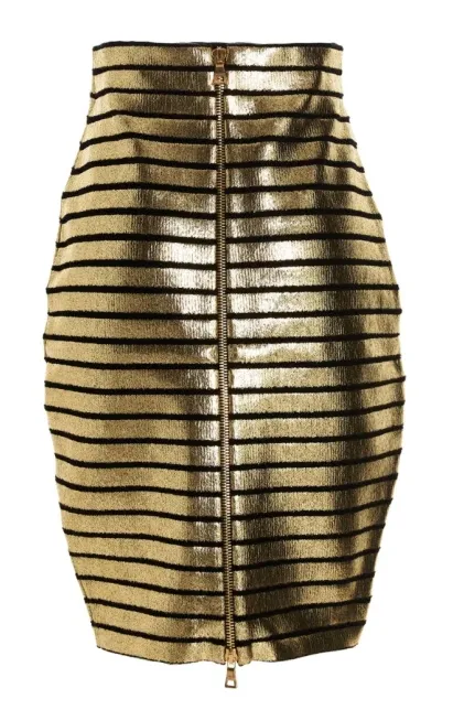 Striped Knit Midi Skirt sold by Lord & Taylor product image thumbnail 2