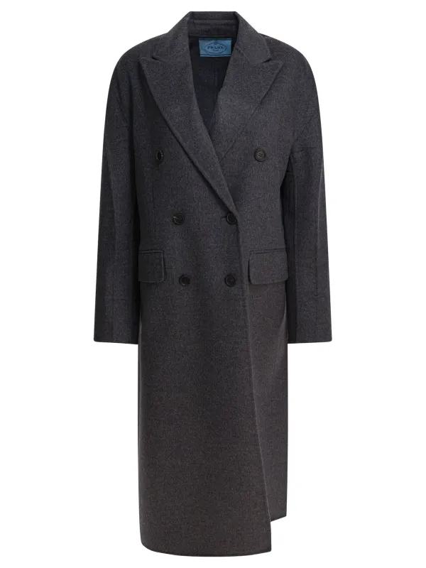 Double-breasted wool and cashmere coat sold by Lord & Taylor