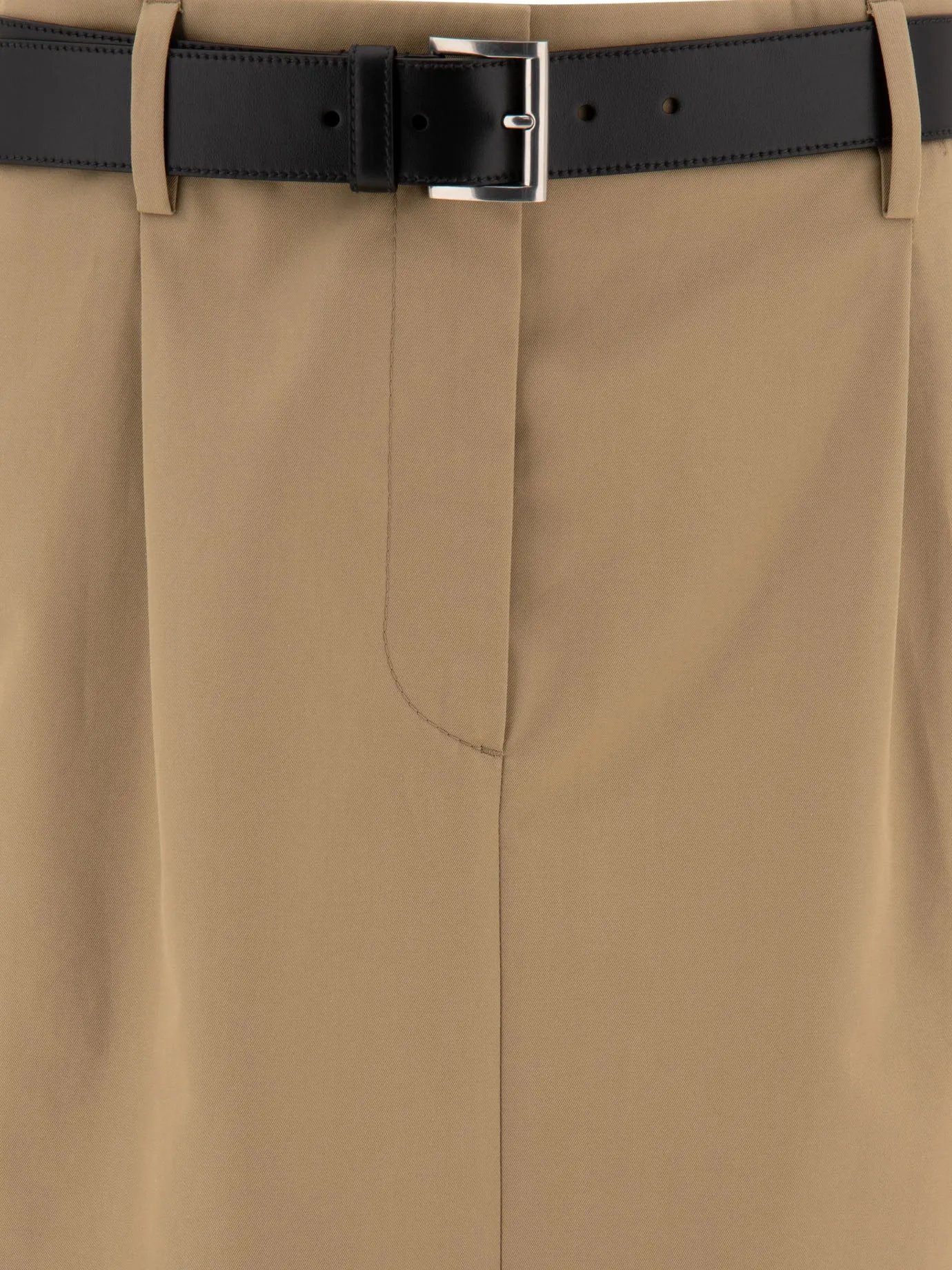 Cotton twill skirt sold by Lord & Taylor product image thumbnail 3