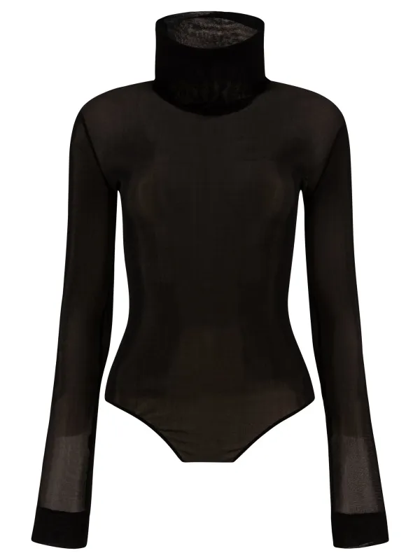 High-neck bodysuit sold by Lord & Taylor