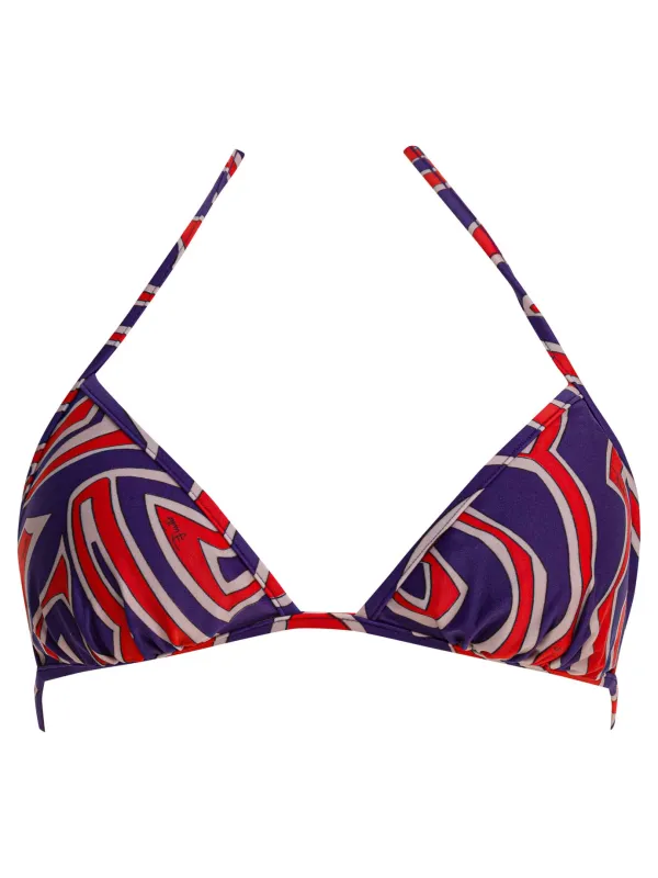 Labirinto print triangle bikini top sold by Lord & Taylor