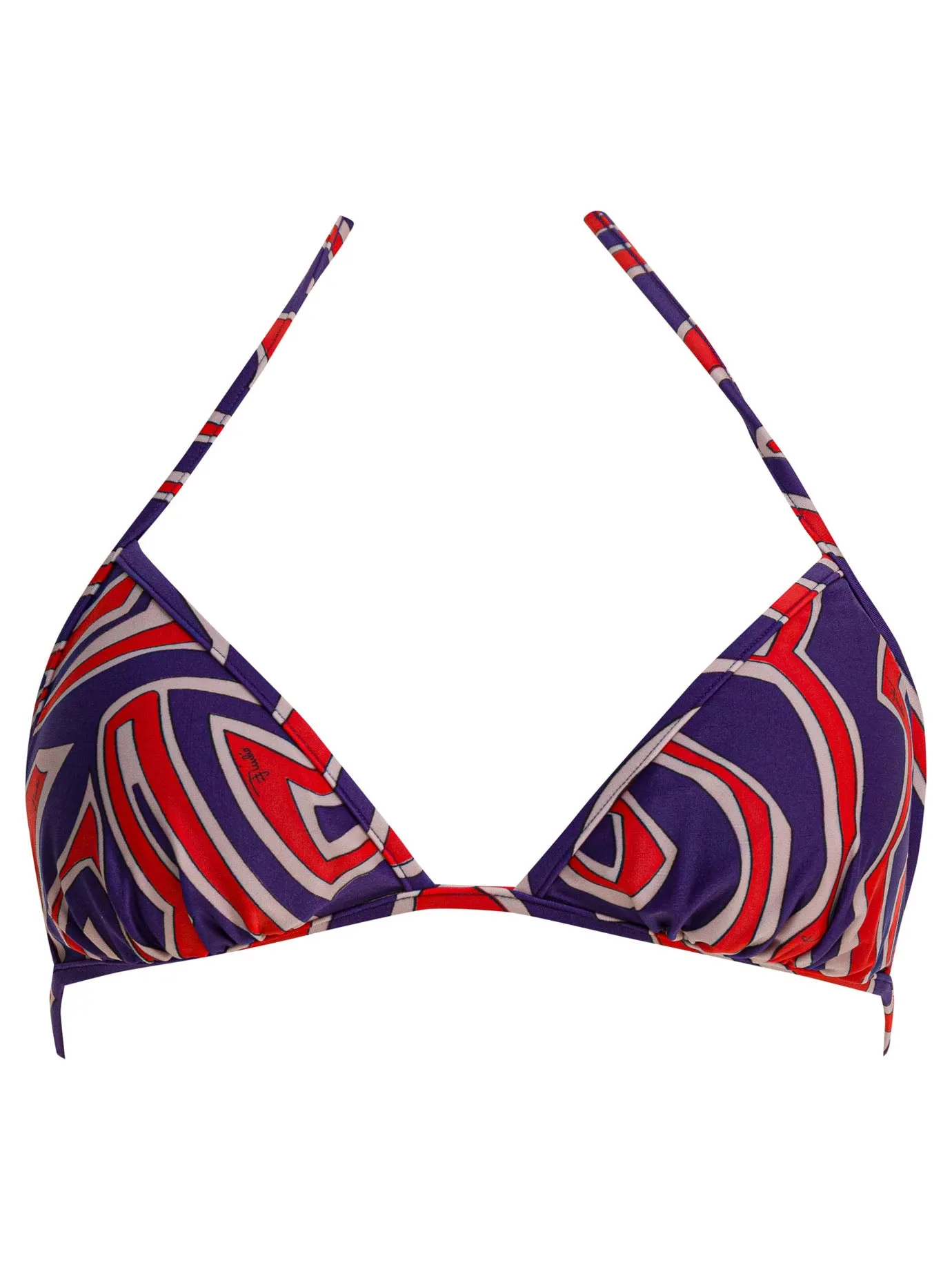 Labirinto print triangle bikini top sold by Lord & Taylor