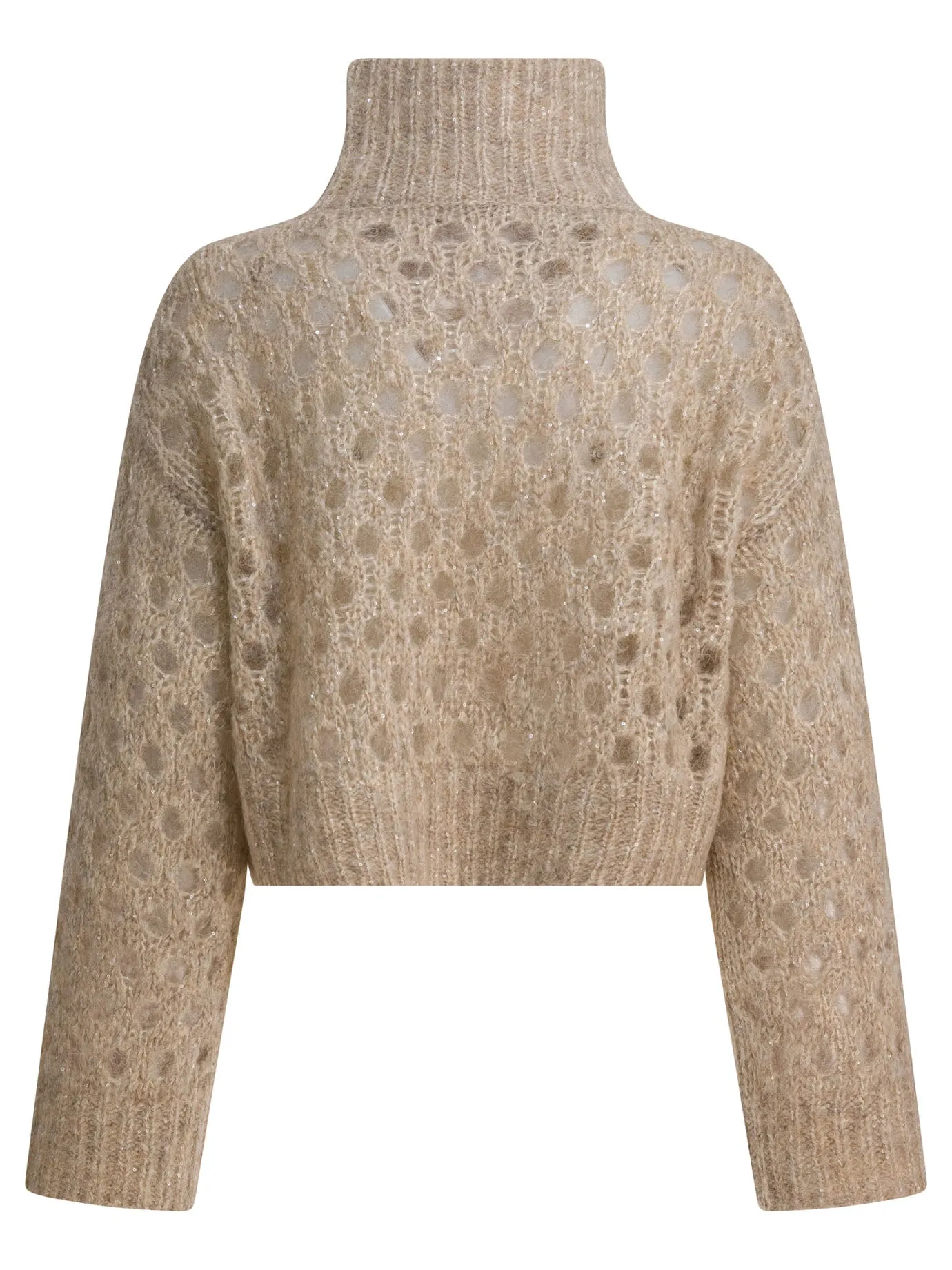 "Dazzling Net" Turtleneck sweater sold by Lord & Taylor product image thumbnail 2