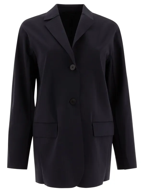 Single-breasted jersey blazer sold by Lord & Taylor