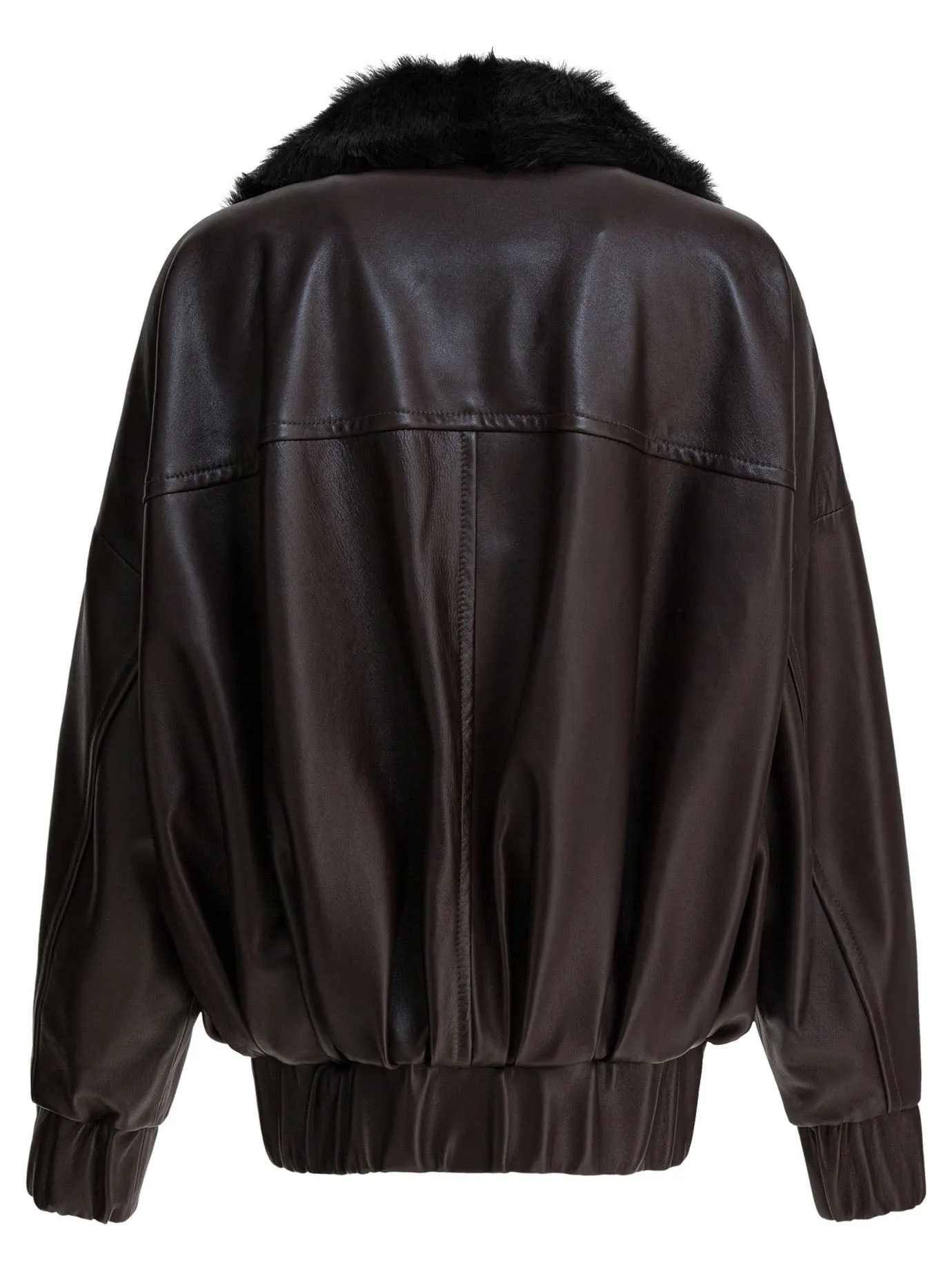 "Daemon" Leather jacket sold by Lord & Taylor product image thumbnail 2