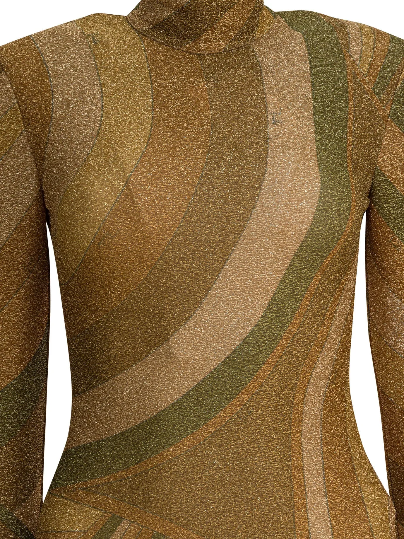 Mock neck T-shirt with Iride print sold by Lord & Taylor product image thumbnail 3