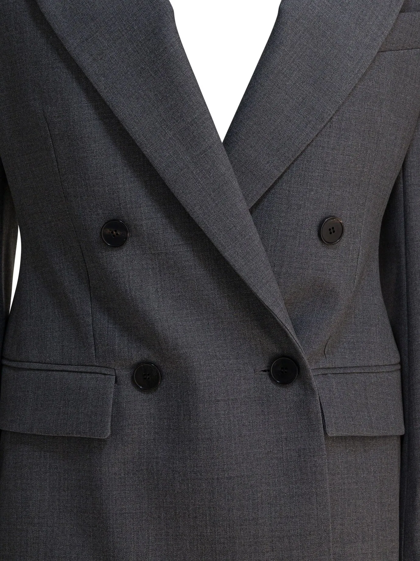Double-breasted wool blazer sold by Lord & Taylor product image thumbnail 3
