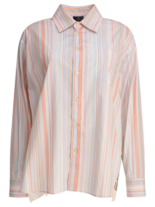 Striped shirt with print on the back sold by Lord & Taylor