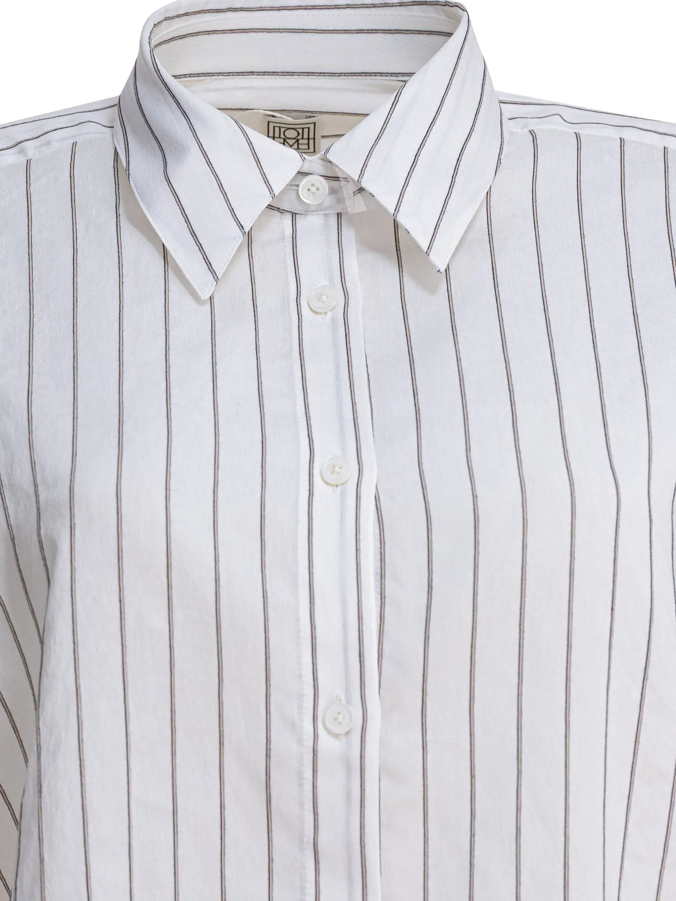 Silk blend striped shirt sold by Lord & Taylor product image thumbnail 3