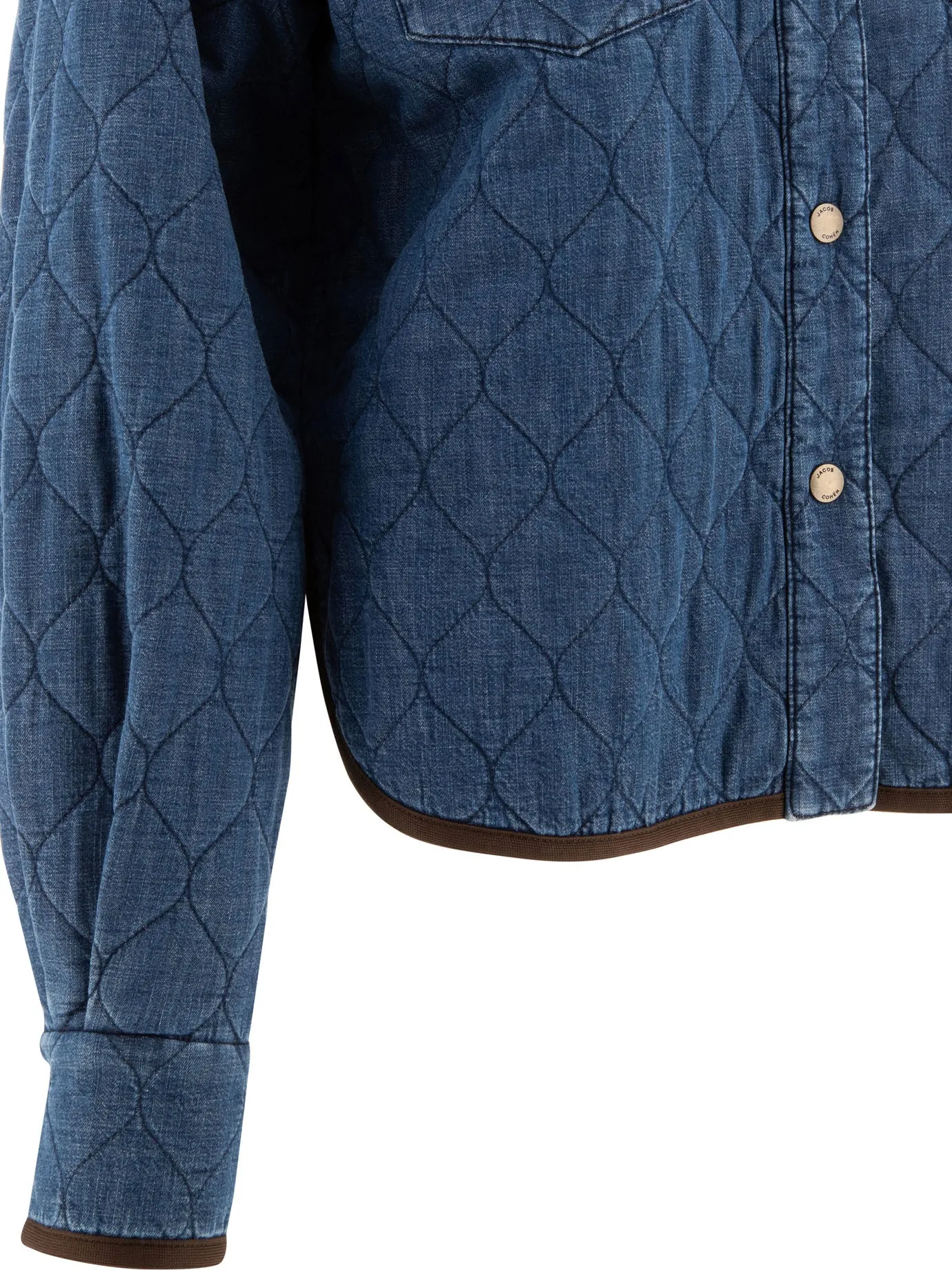 Denim overshirt sold by Lord & Taylor product image thumbnail 4