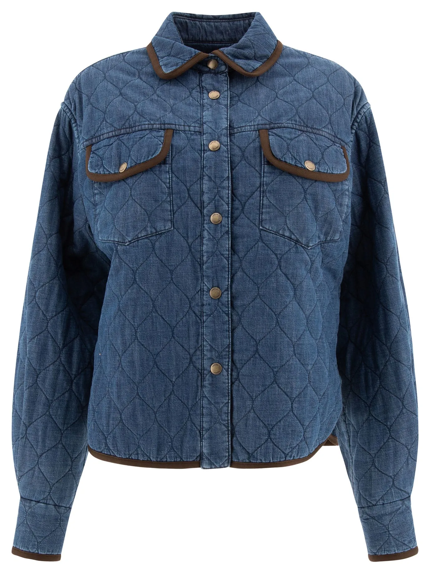 Denim overshirt sold by Lord & Taylor