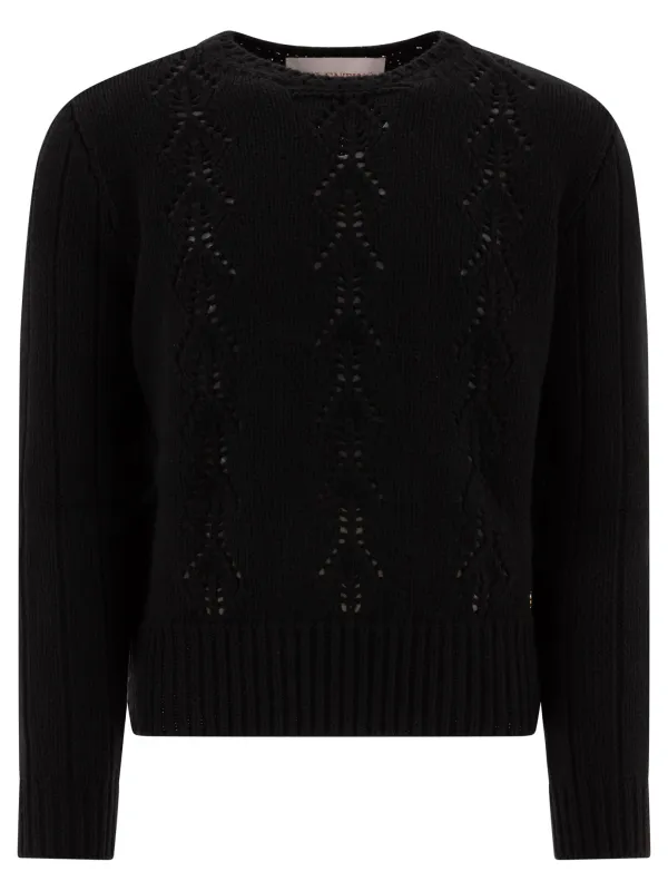 Virgin wool crewneck sweater sold by Lord & Taylor