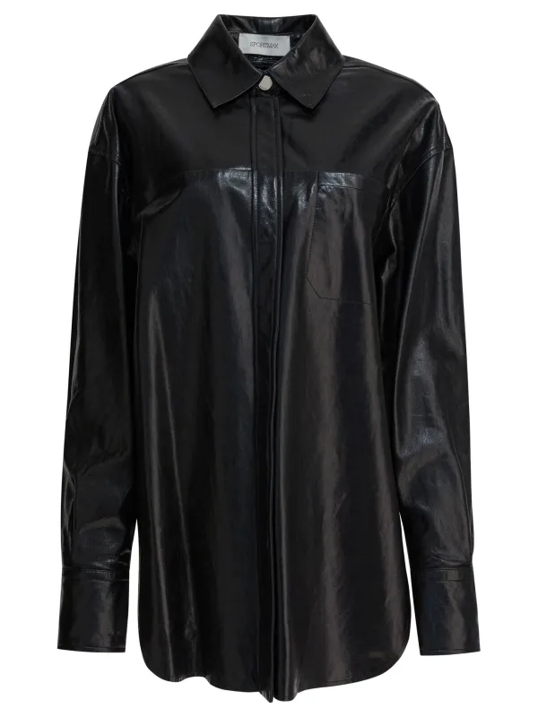 Leather shirt sold by Lord & Taylor