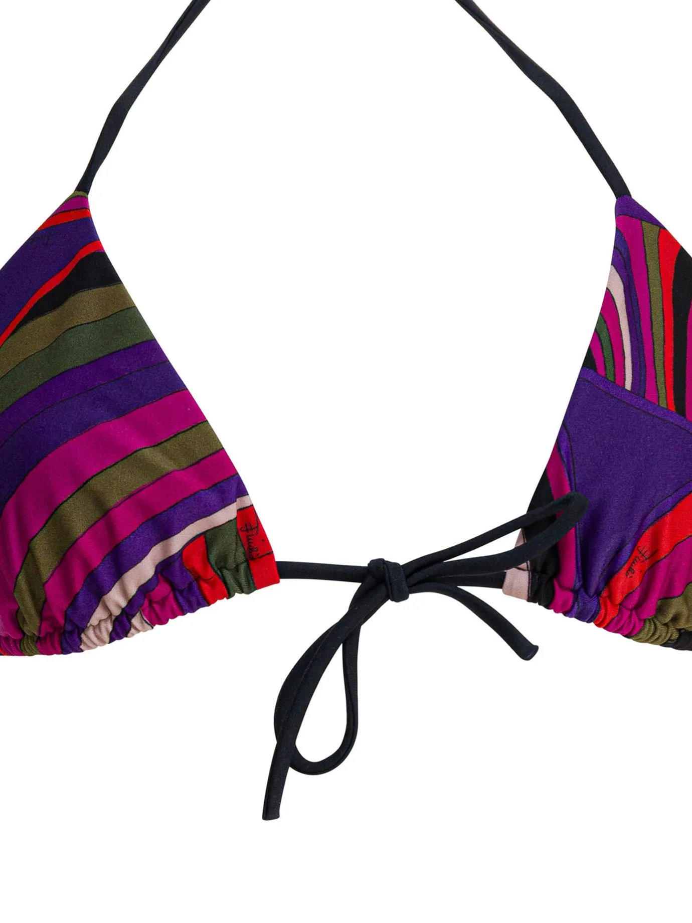 Iride print triangle bikini top sold by Lord & Taylor product image thumbnail 3