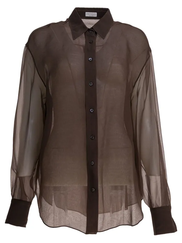 "Crispy" shirt made by Brunello Cucinelli