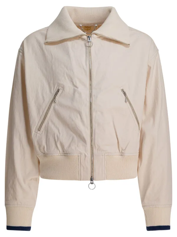Cotton canvas bomber jacket sold by Lord & Taylor