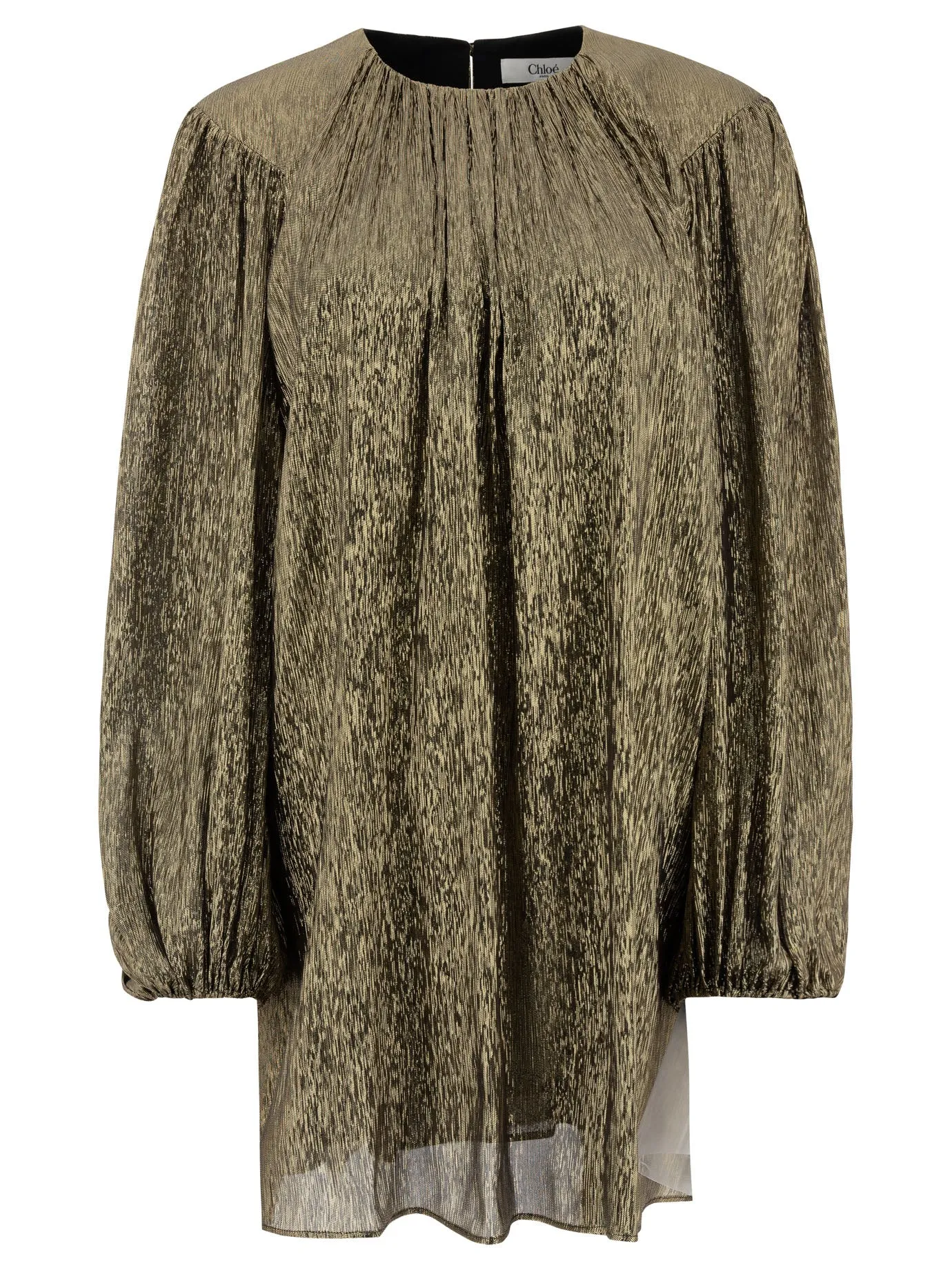 Silk flared dress sold by Lord & Taylor