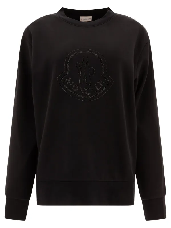 Logo sweatshirt with crystals sold by Lord & Taylor