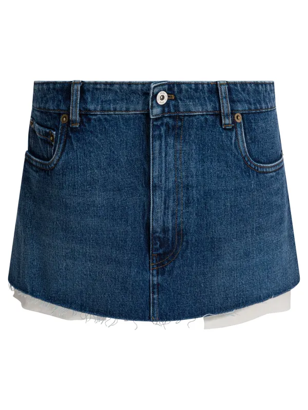Denim miniskirt sold by Lord & Taylor