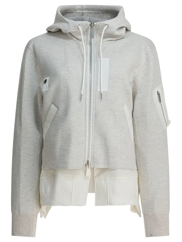Cotton zippered sweatshirt sold by Lord & Taylor