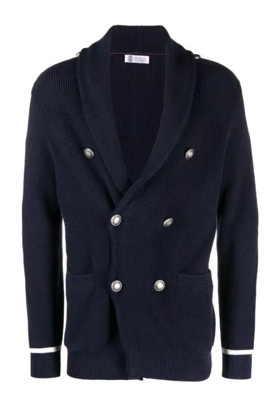 Double Breasted Cotton Cardigan sold by Lord & Taylor